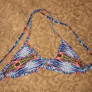 multi color jolyn bathingsuit top never worn